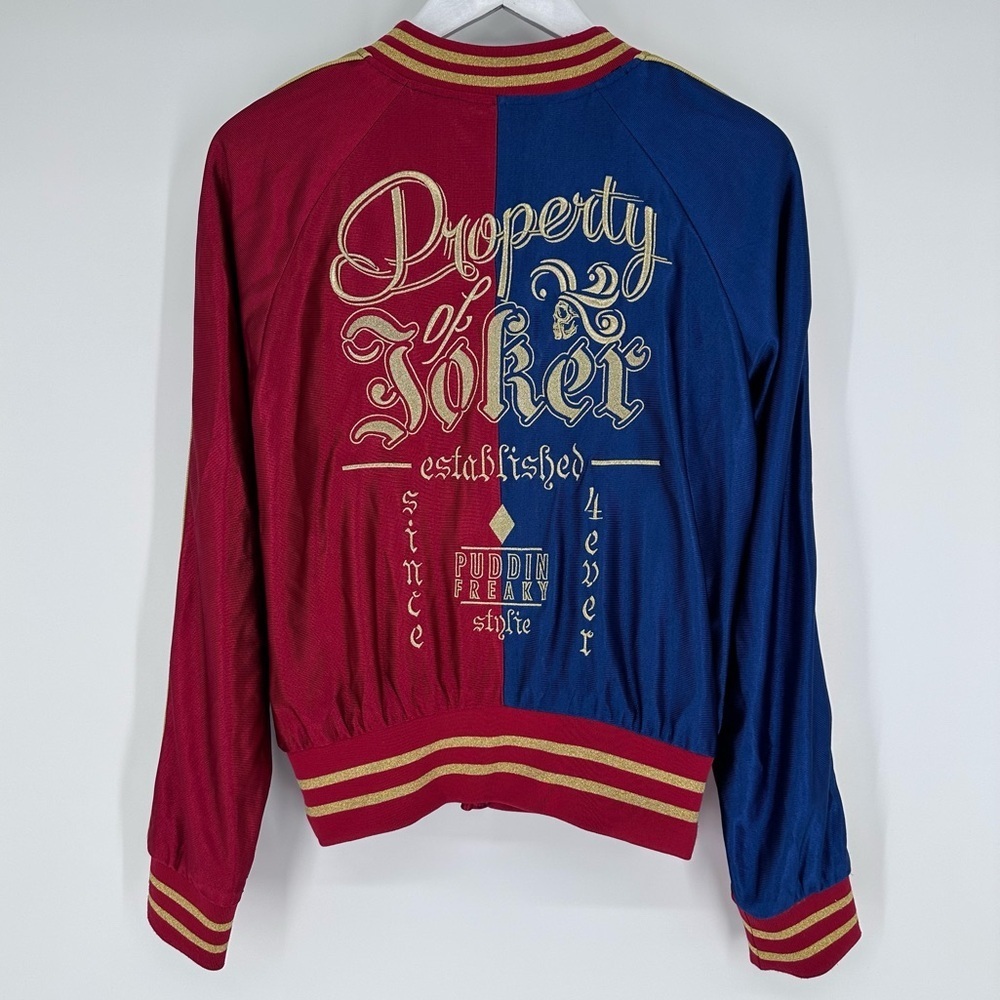 Hot Topic Suicide Squad Harley Quinn Property Of Joker Jacket